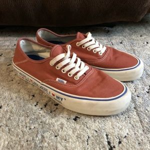 VANS Authentic SF Salt Wash Potter’s Clay Men’s 10